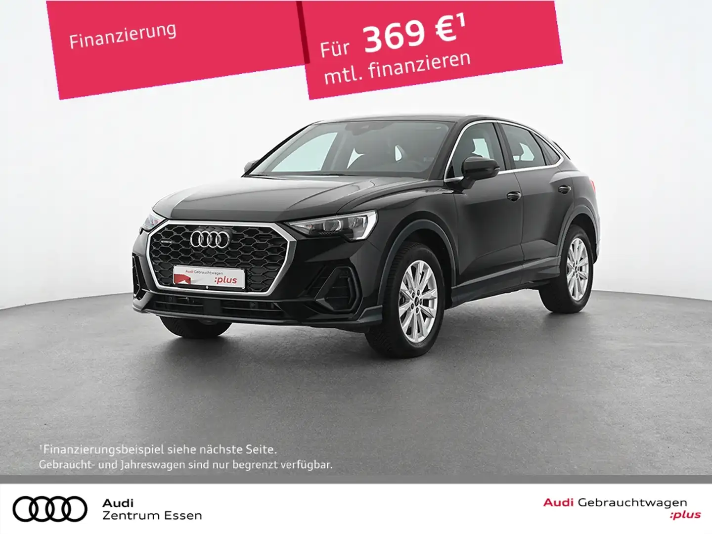 Audi Q3 Sportback 40 TFSI quattro S-TRONIC LED APP SHZ   P Schwarz - 1