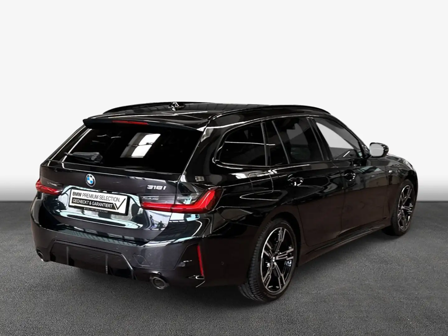 BMW 318 i Touring Aut. Schwarz - 2