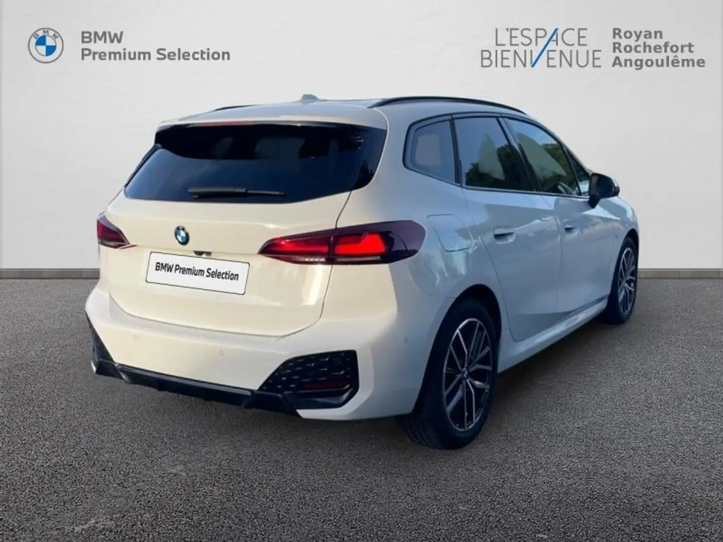 BMW 218 218i 136ch M Sport DKG7 Blanc - 2