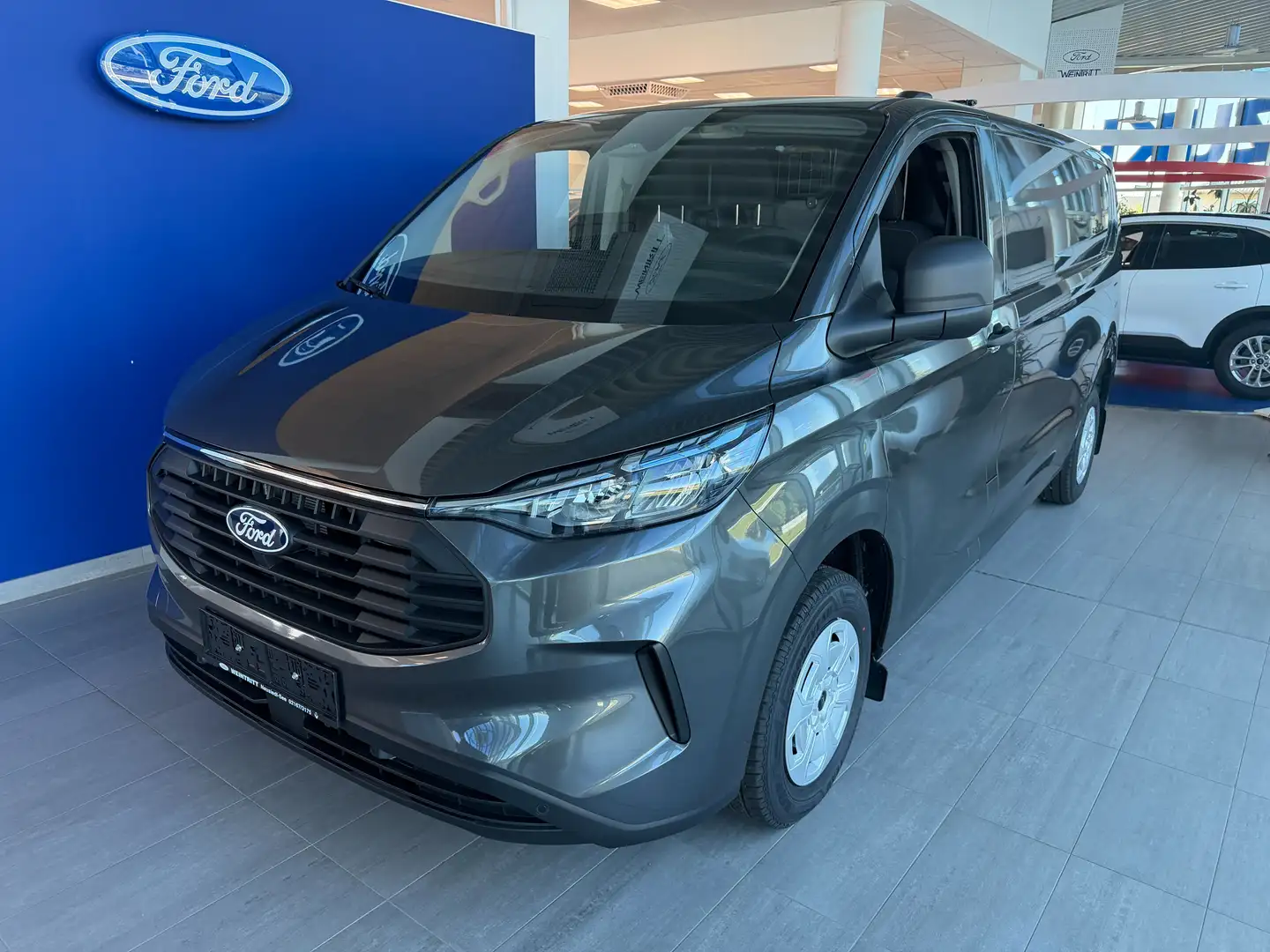 Ford Transit Custom 2.0 Ecoblue 320 L2 Trend Automatik Grau - 1