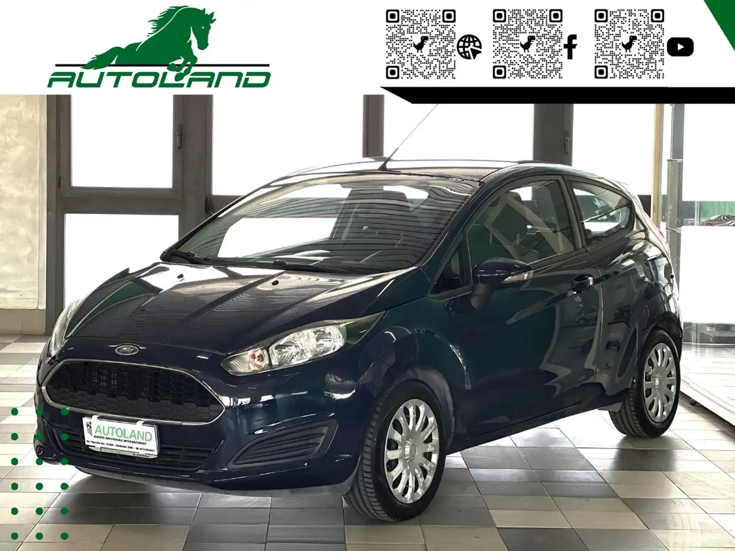 Ford Fiesta 1.5 TDCi 75CV Business UNIPRO FINANZIABILE Azul - 1