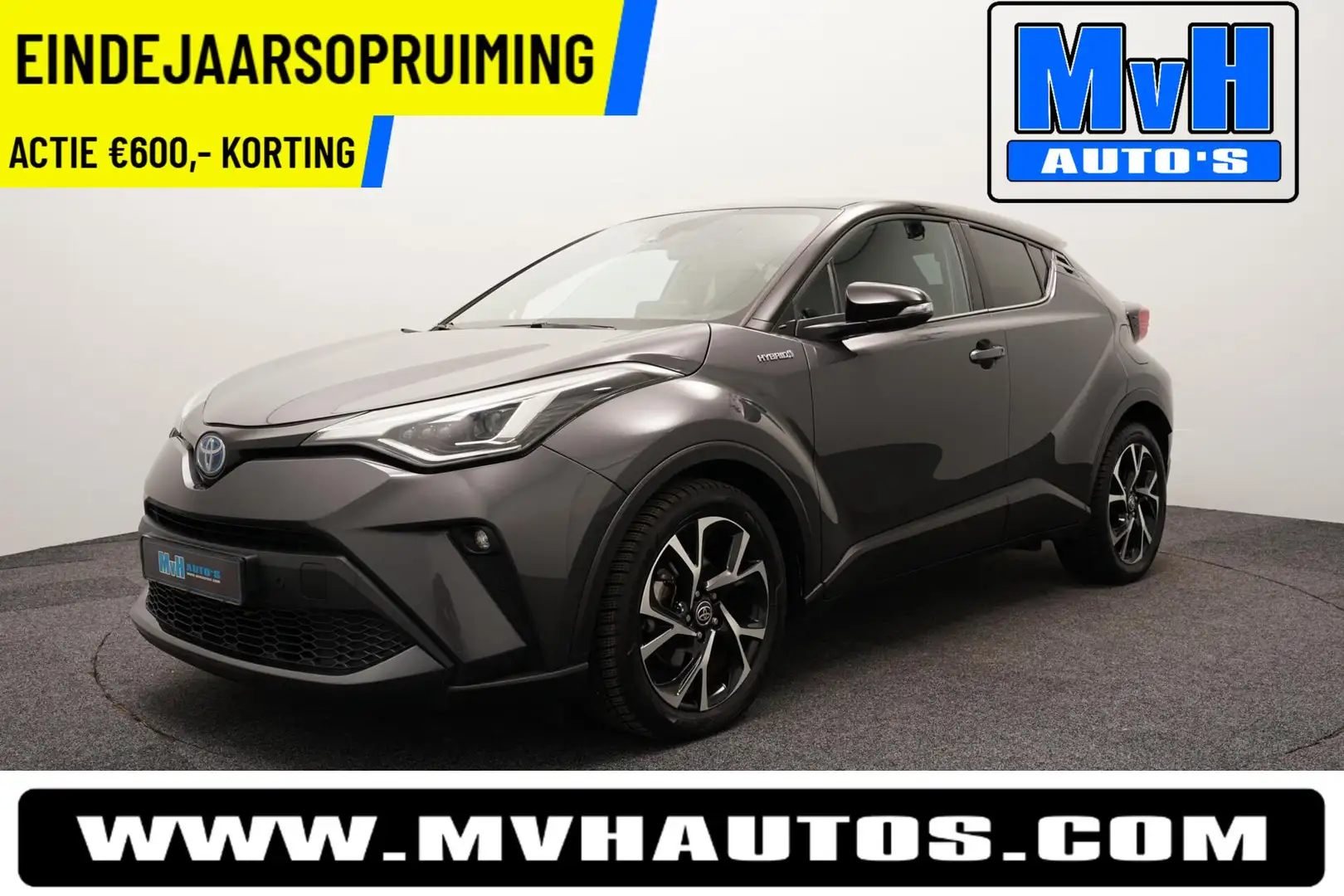 Toyota C-HR 1.8 Hybrid First Edition|LUXE!|JBL|LED|STOELVERW Gris - 1
