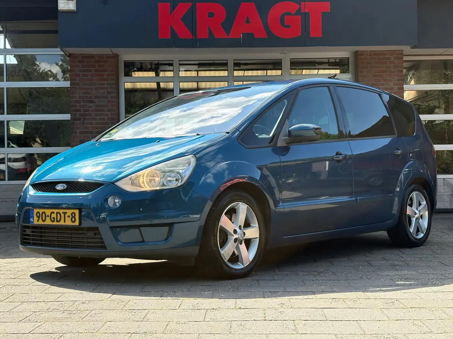 Ford S-Max 2.5-20V Turbo 220 pk - 5 cilinder - Navi - climate Blauw - 1