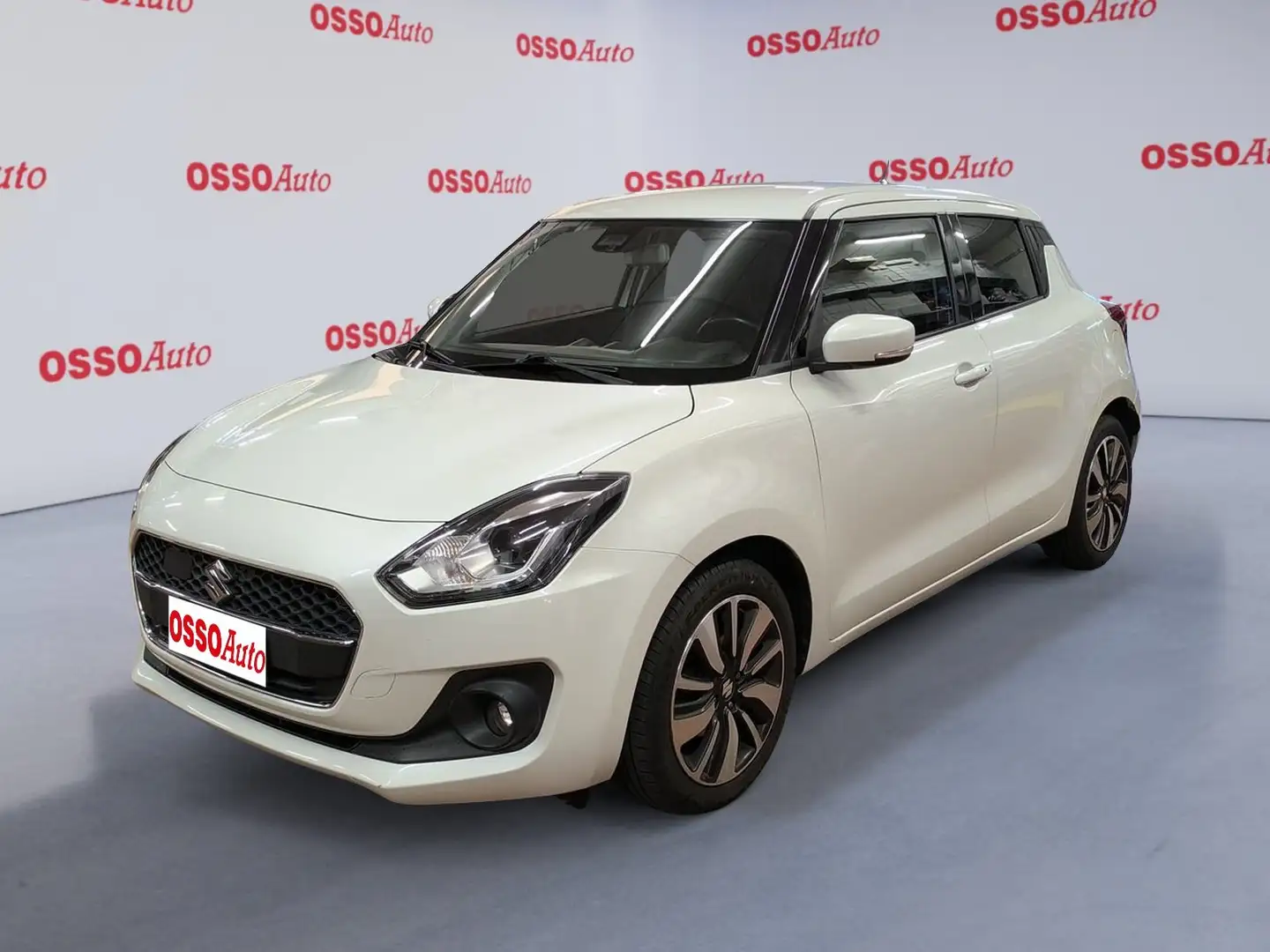 Suzuki Swift 1.2 BENZINA 90 HP HYBRID UNIPROPRIETARIO NEOPATEN Weiß - 1