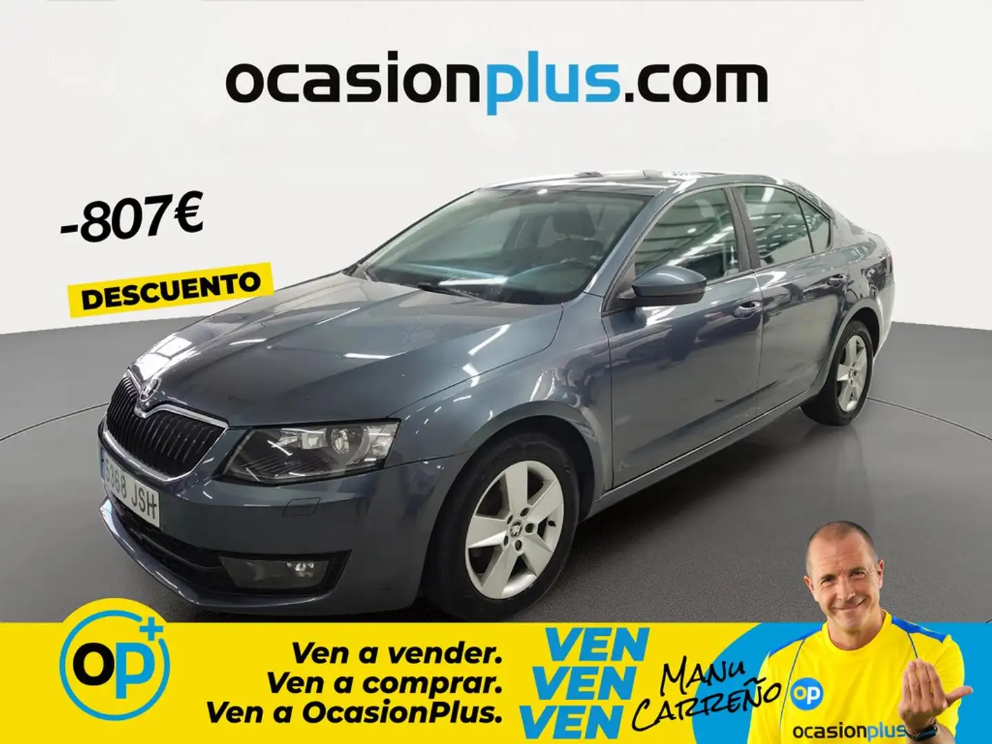 Skoda Octavia 1.6TDI CR Ambition 110 Gris - 1