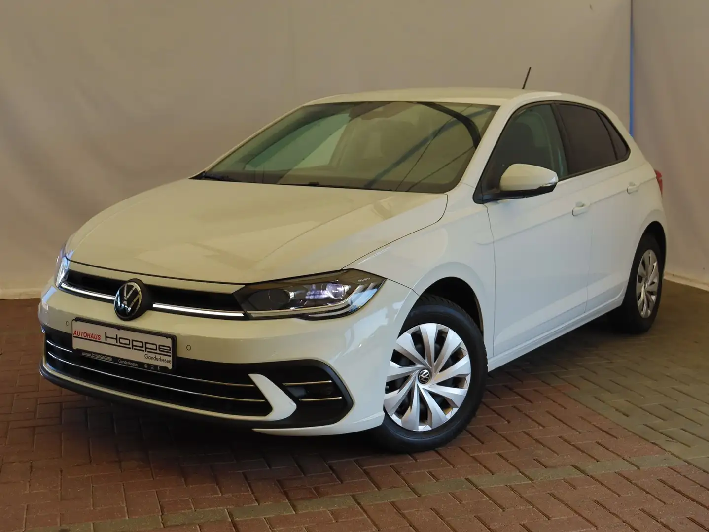 Volkswagen Polo Style 1.0 l TSI MATRIX+NAVI+APP Bianco - 2