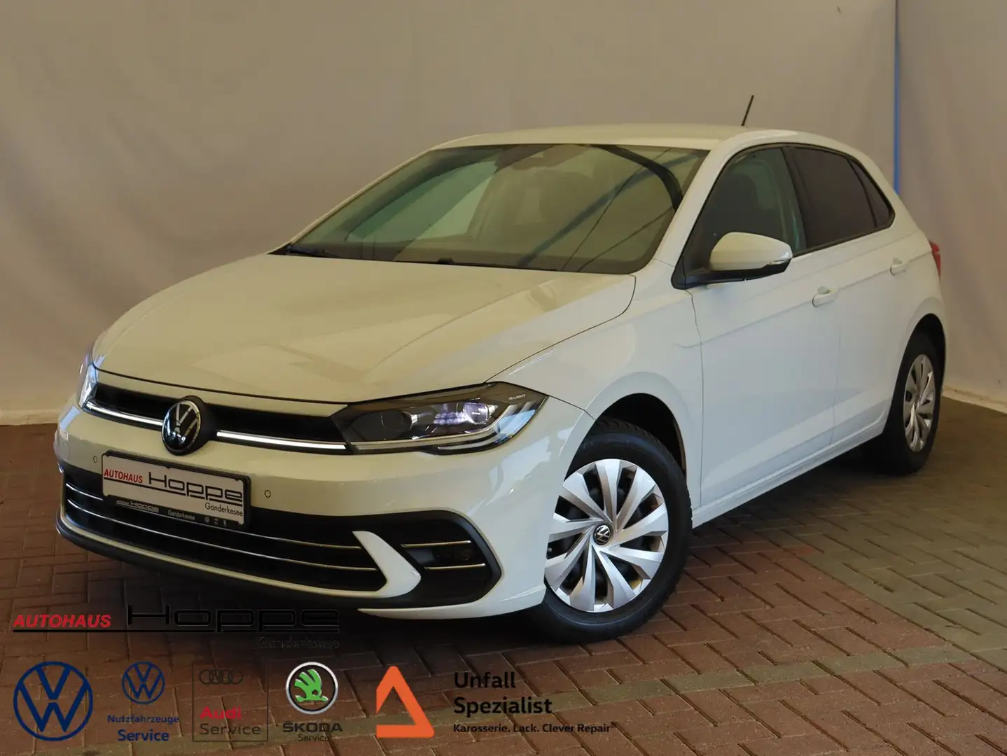 Volkswagen Polo Style 1.0 l TSI MATRIX+NAVI+APP Blanco - 1