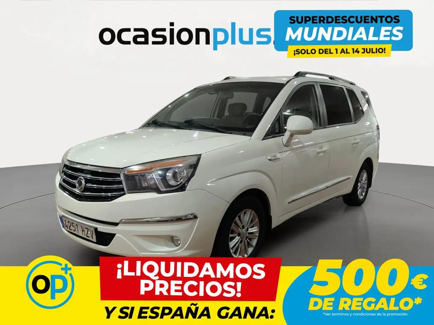 SsangYong Rodius 2.0e-Xdi Premium Weiß - 1