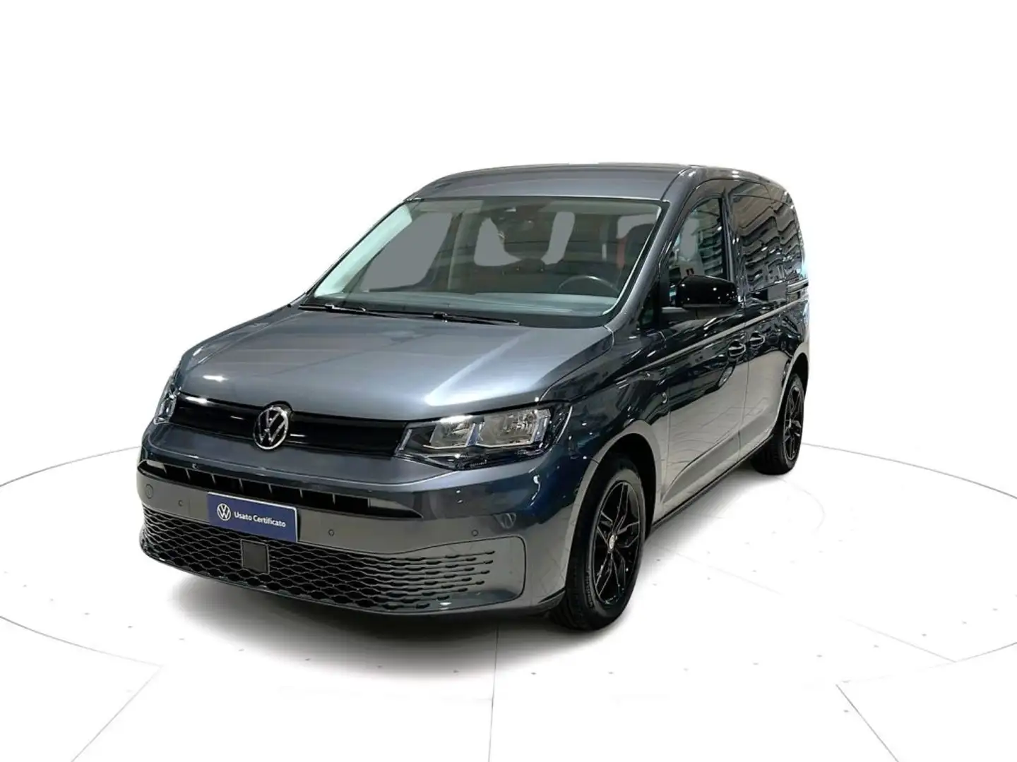 Volkswagen Caddy 2.0 tdi 102cv space Gris - 1