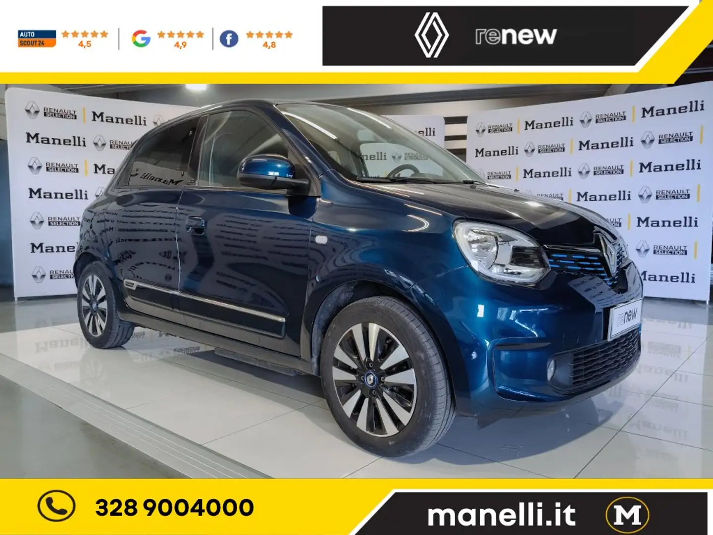 Renault Twingo Twingo Intens 22kWh rif.GD413 Blau - 1