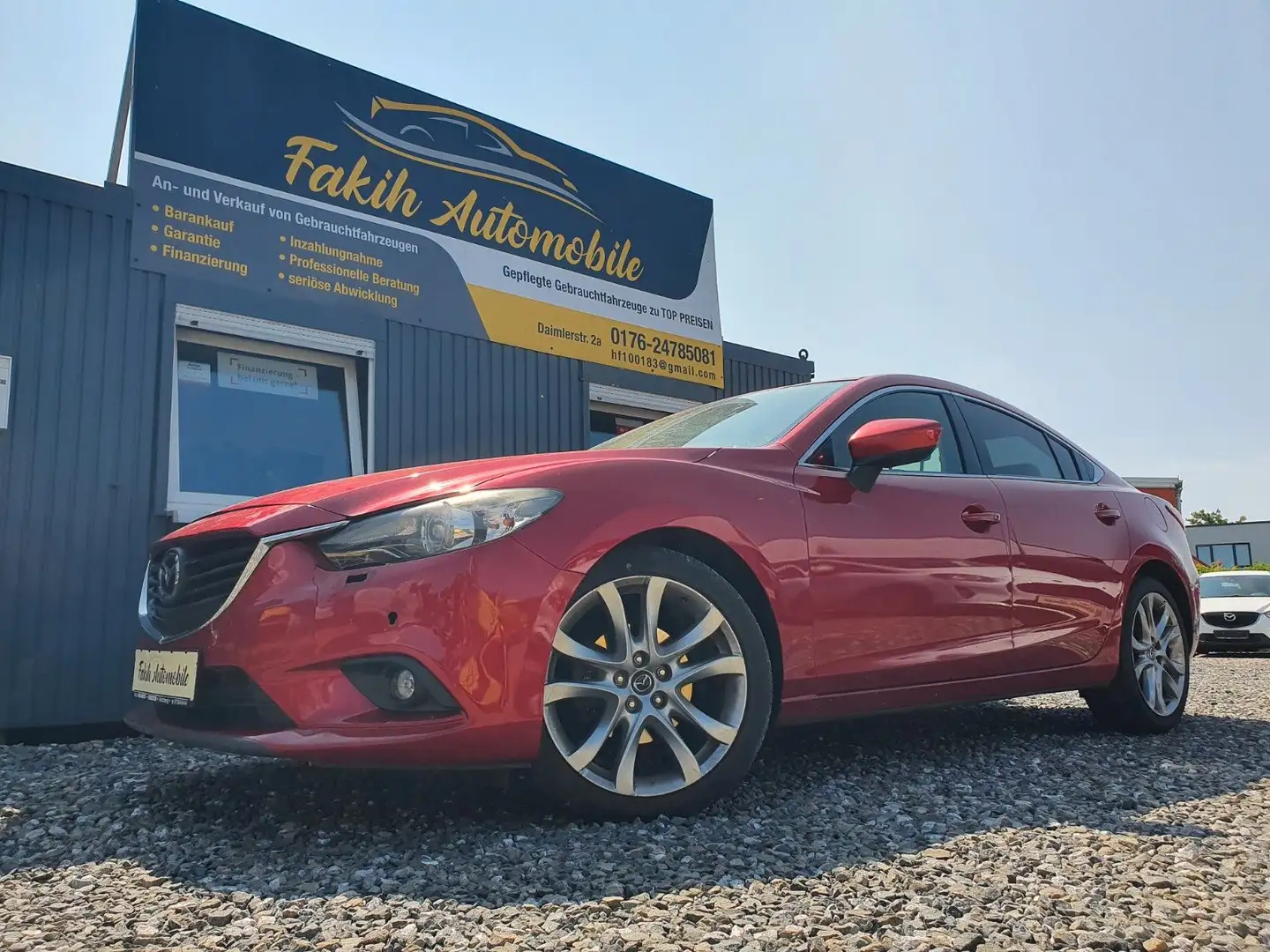 Mazda 6 Lim. Sports-Line.LEDER.NAVI.XENON.BOSE Rot - 1