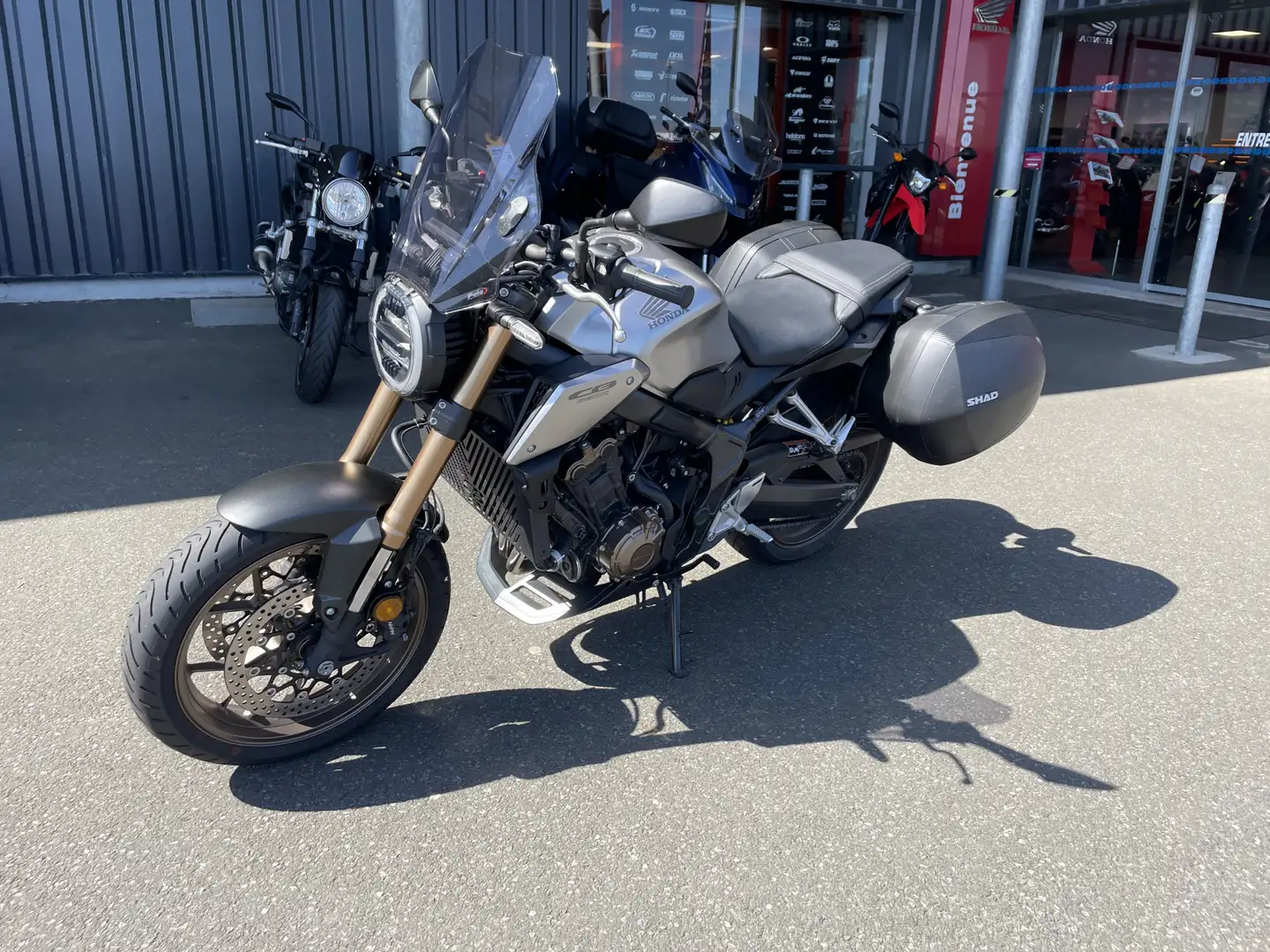 Honda CB 650 Argent - 1