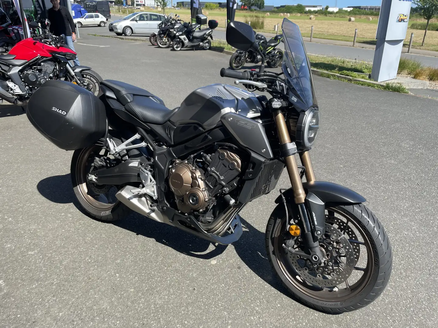 Honda CB 650 Argent - 2