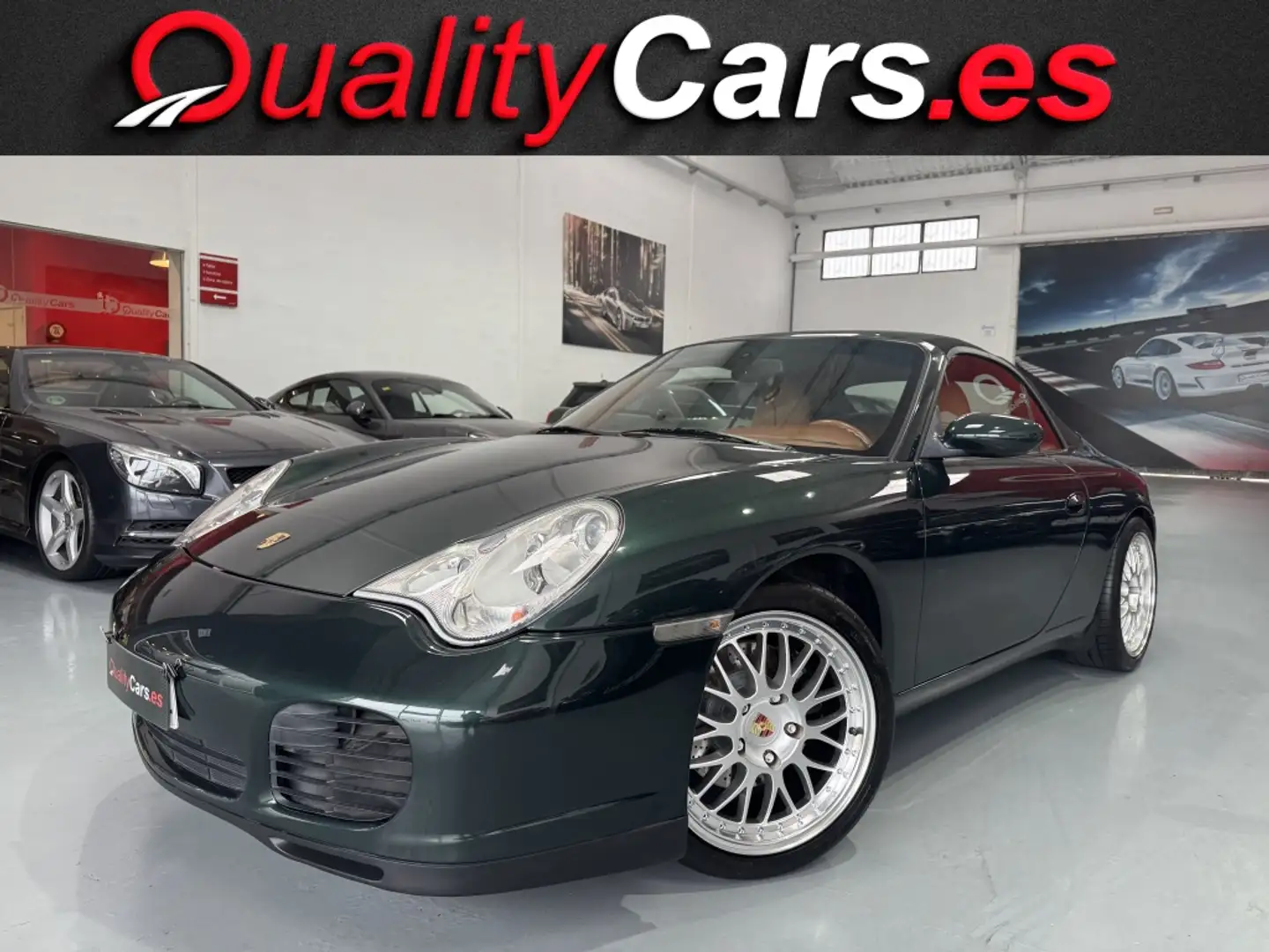 Porsche 996 Carrera Cabrio Zelená - 1