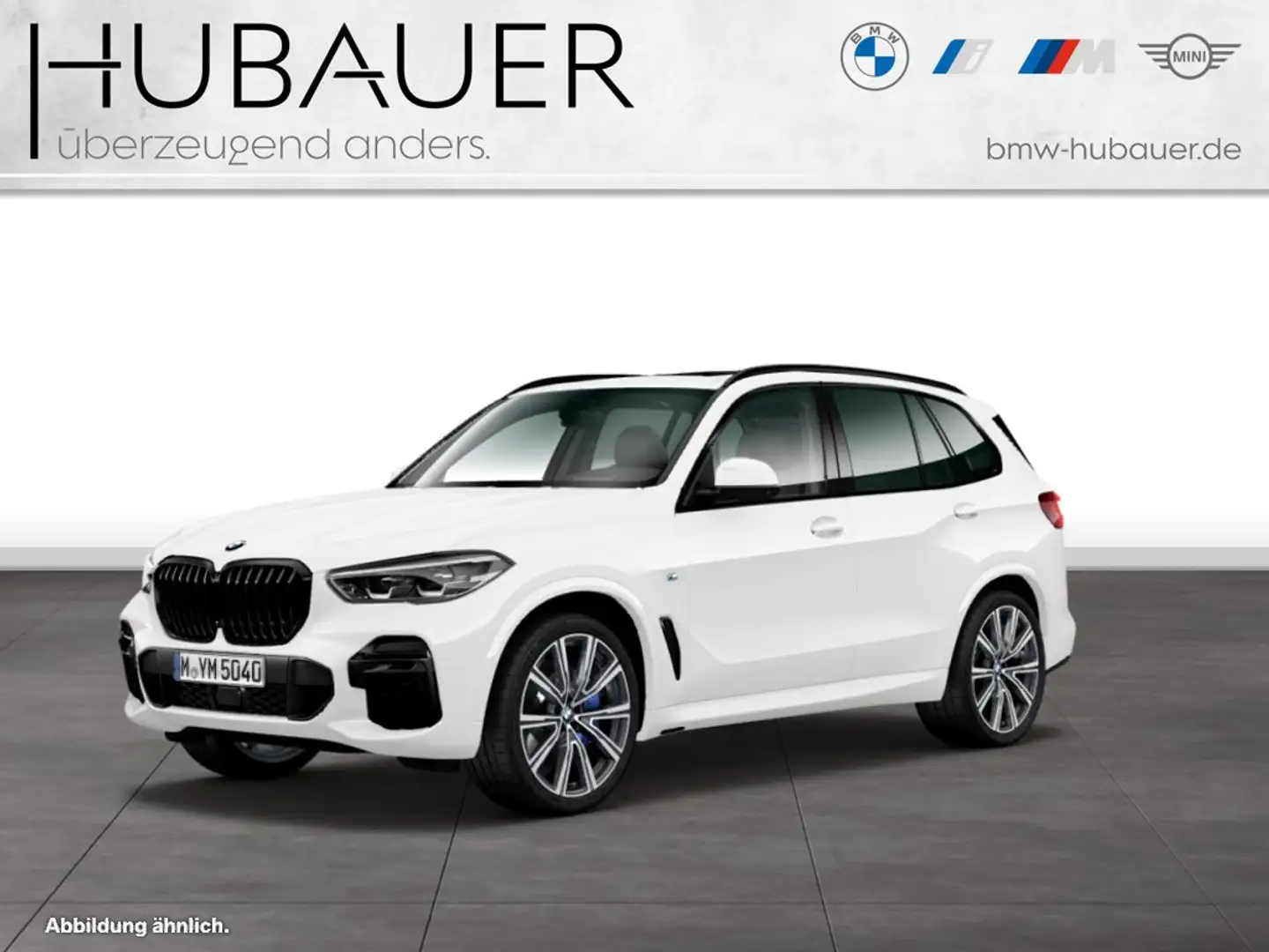 BMW X5 xDrive30d [M Sport, HUD, AHK, 22" LMR, h&k Sound] Weiß - 1