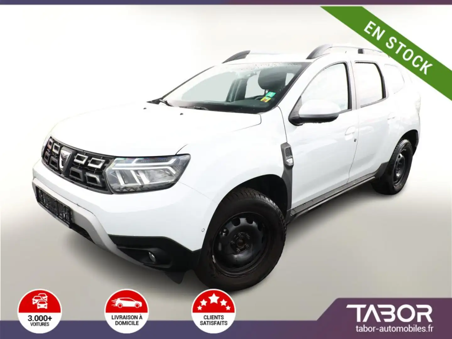 Dacia Duster II 1.3 TCe 150 EDC Prestige GPS Blanc - 1