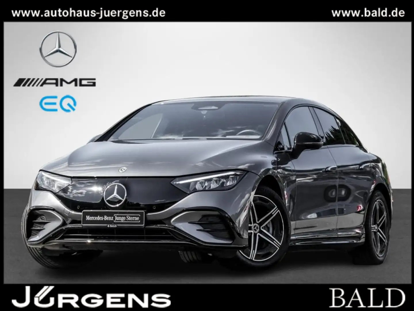 Mercedes-Benz EQE 300 AMG/LED/Burm3D/Memo/Cam/DAB/Night/19" Grau - 1