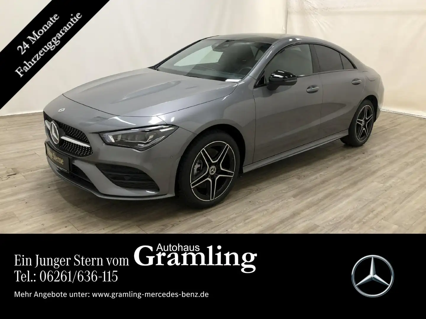 Mercedes-Benz CLA 250 e AMG *NIGHT*Pano*AHK*Kamera*MULTIBEAM* Gris - 1