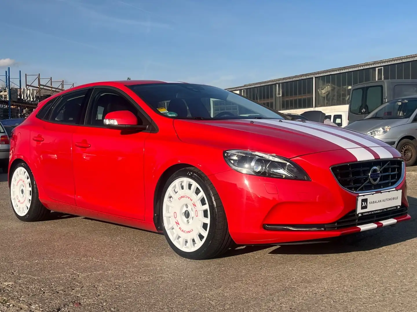 Volvo V40 You!|18Zoll OZ|KW Fahrwerk|2.Hnd|TOP Rot - 1