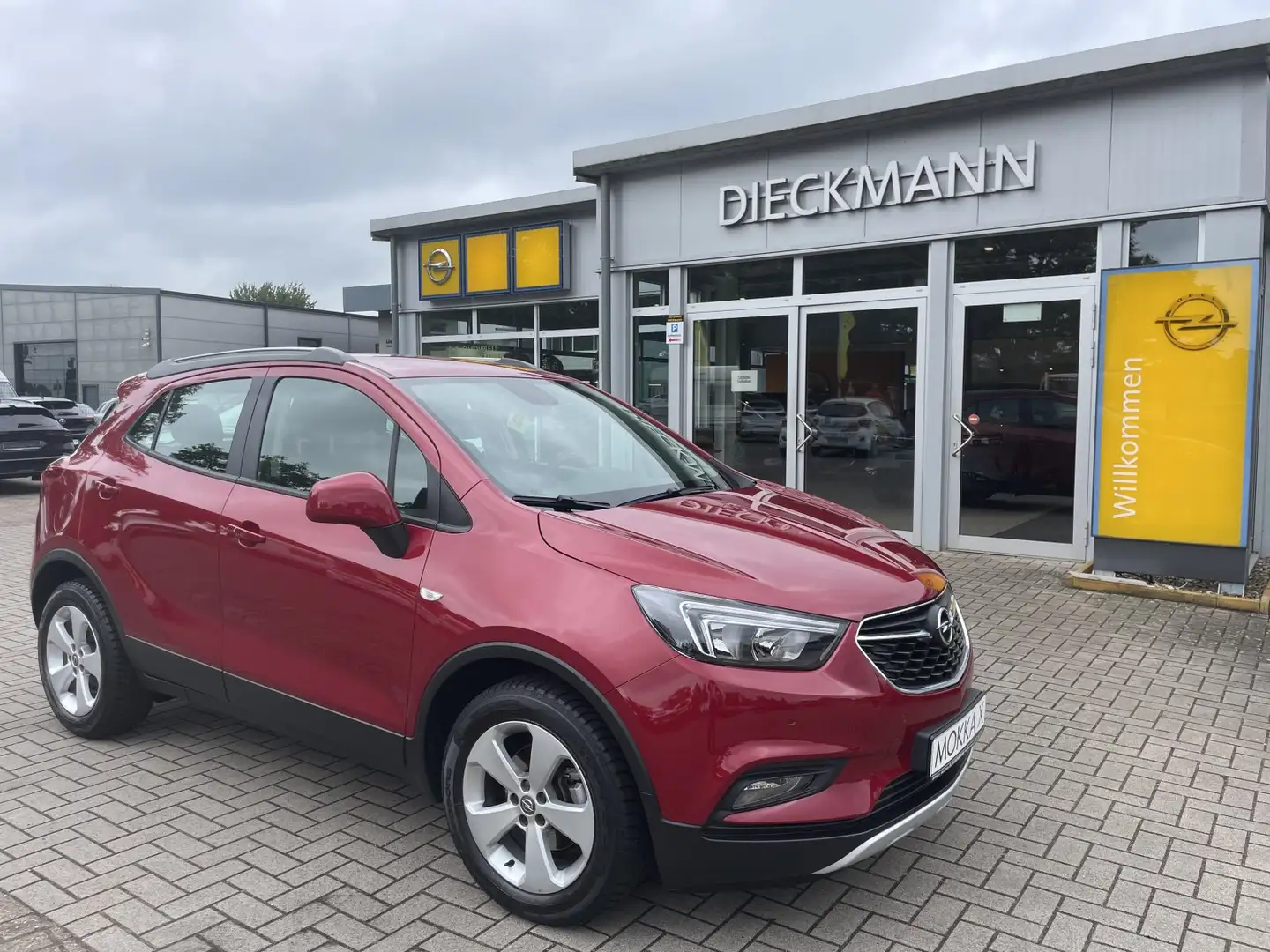 Opel Mokka X 1.4 Edition AHK PDC V/H LM IntelliLink Rojo - 2