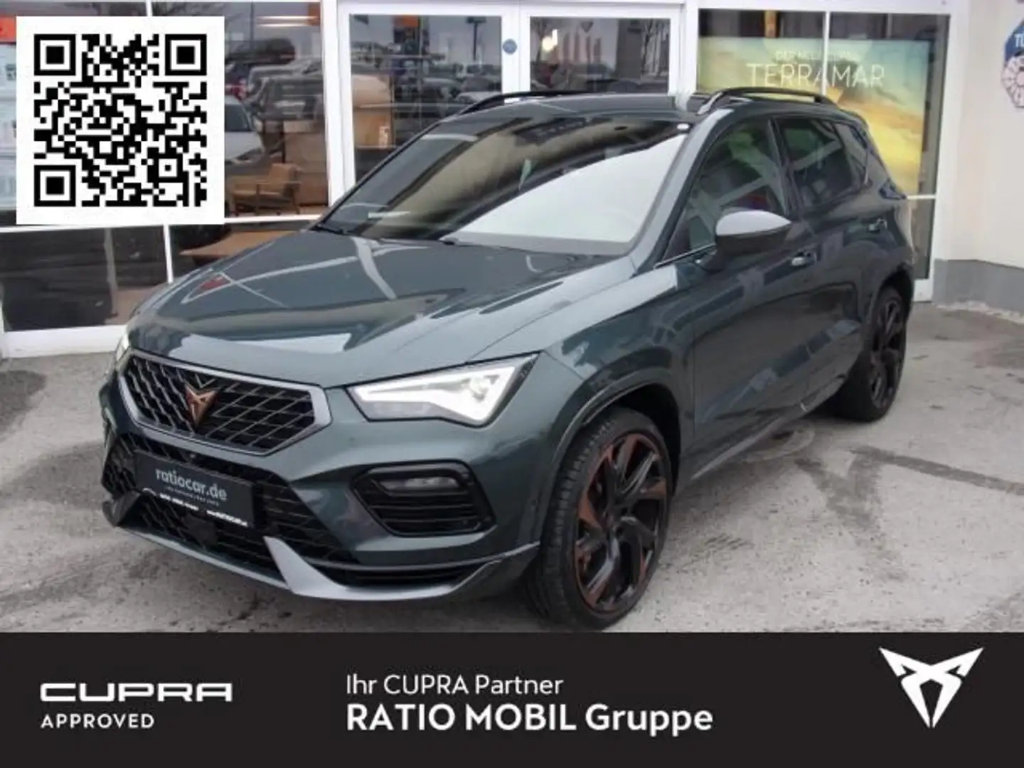 CUPRA Ateca ATECA VZ  TRIBE EDITION 2.0 TSI DSG 4DRIVE AHZV Vert - 1