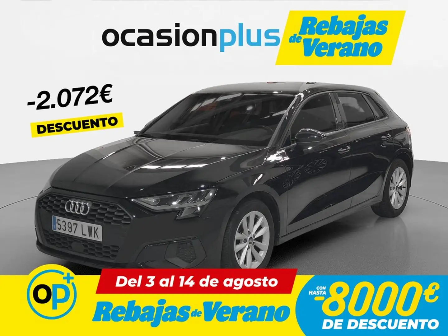 Audi A3 Sportback 30 TFSI S tronic Negro - 1