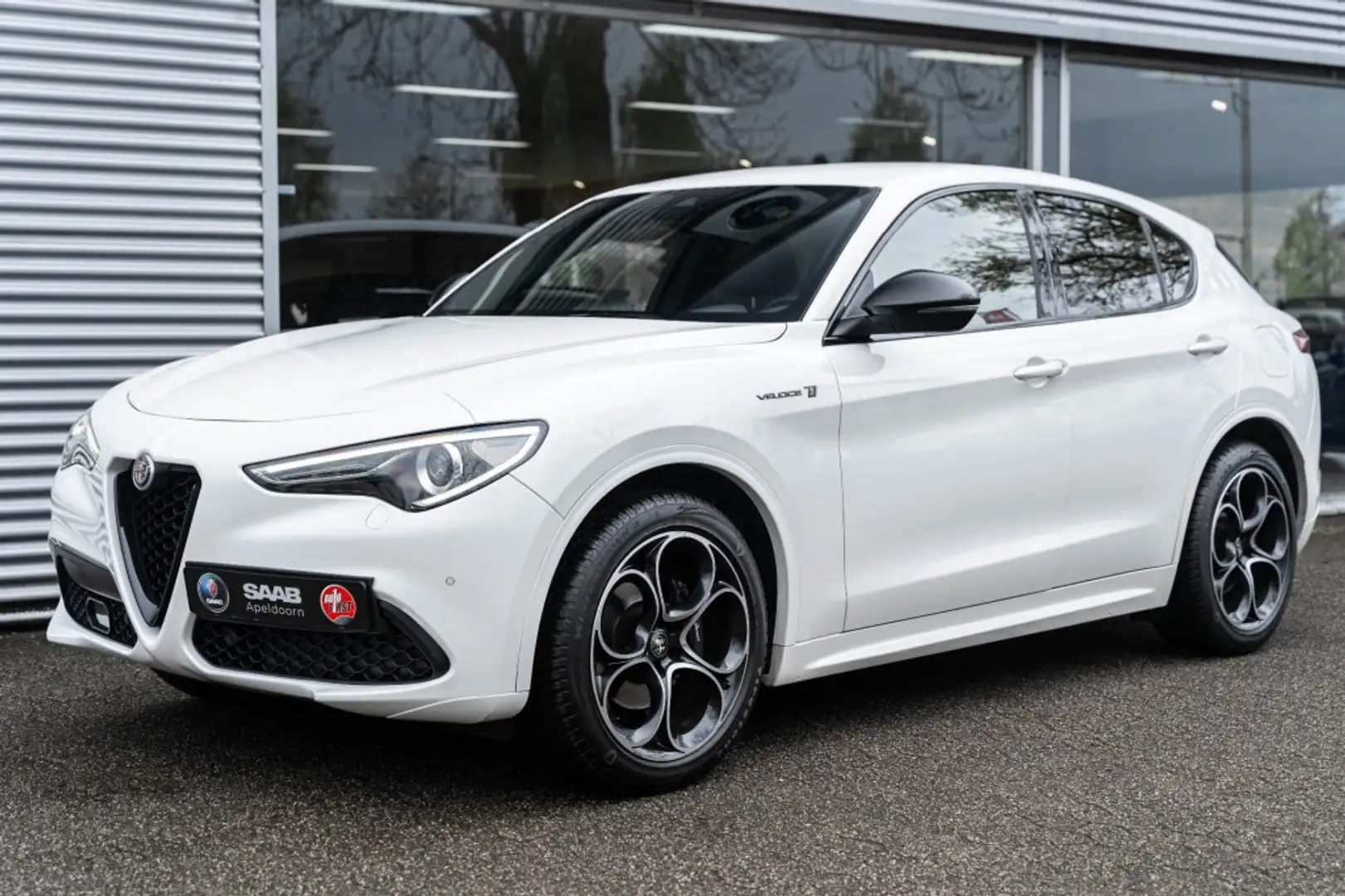 Alfa Romeo Stelvio 2.0 Turbo Veloce TI Q4 My21 Bianco Madreperla BTW Weiß - 1