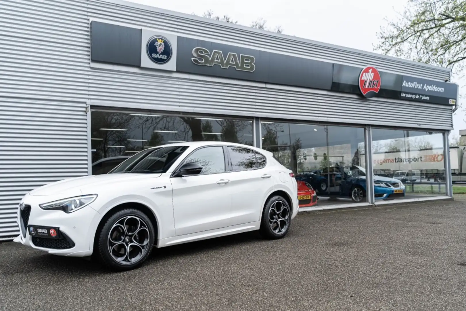 Alfa Romeo Stelvio 2.0 Turbo Veloce TI Q4 My21 Bianco Madreperla BTW Weiß - 2