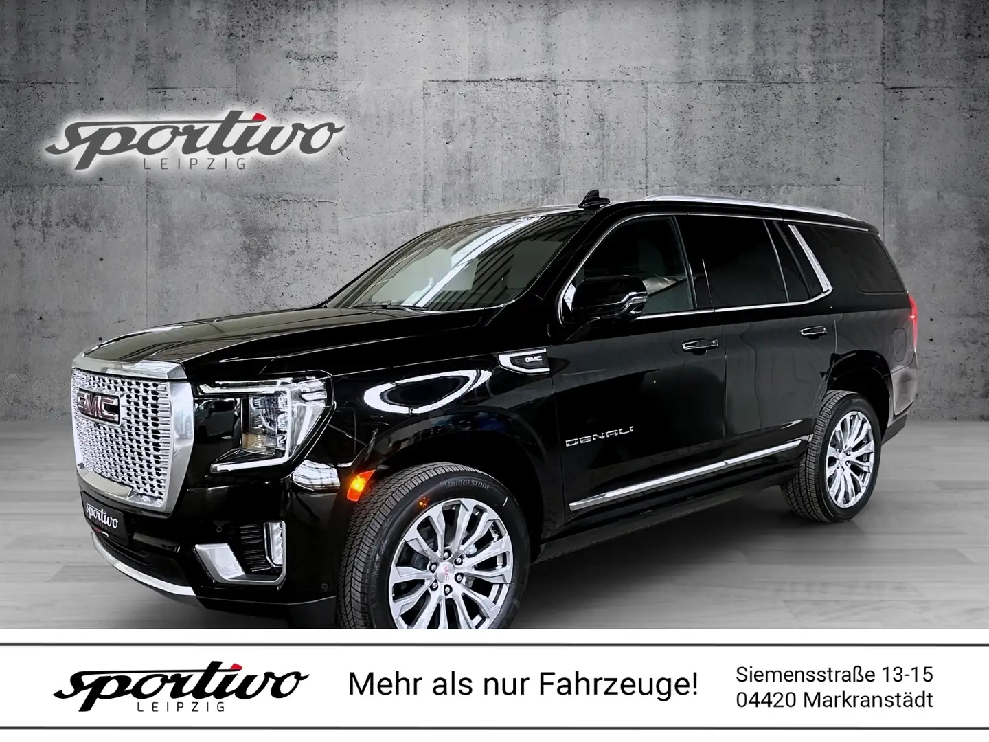 GMC Yukon Denali 6,2L V8 4-Sitzer Schwarz - 1