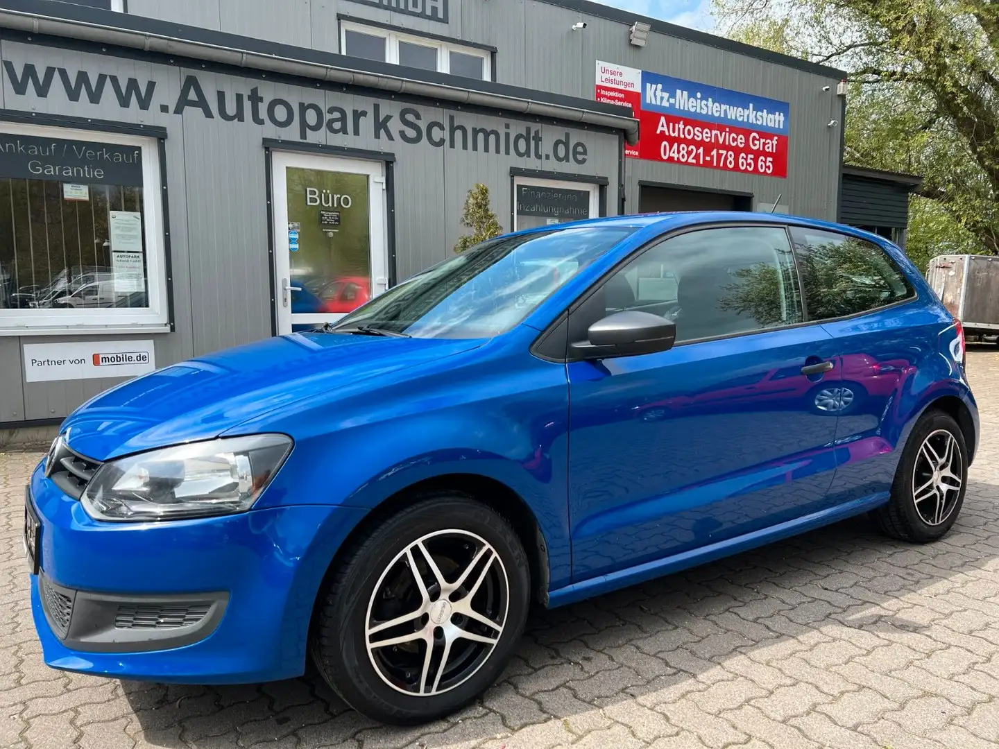 Volkswagen Polo V Trendline KLIMA°8xBEREIFT°SCHECKHEFT°ALU! Blau - 1
