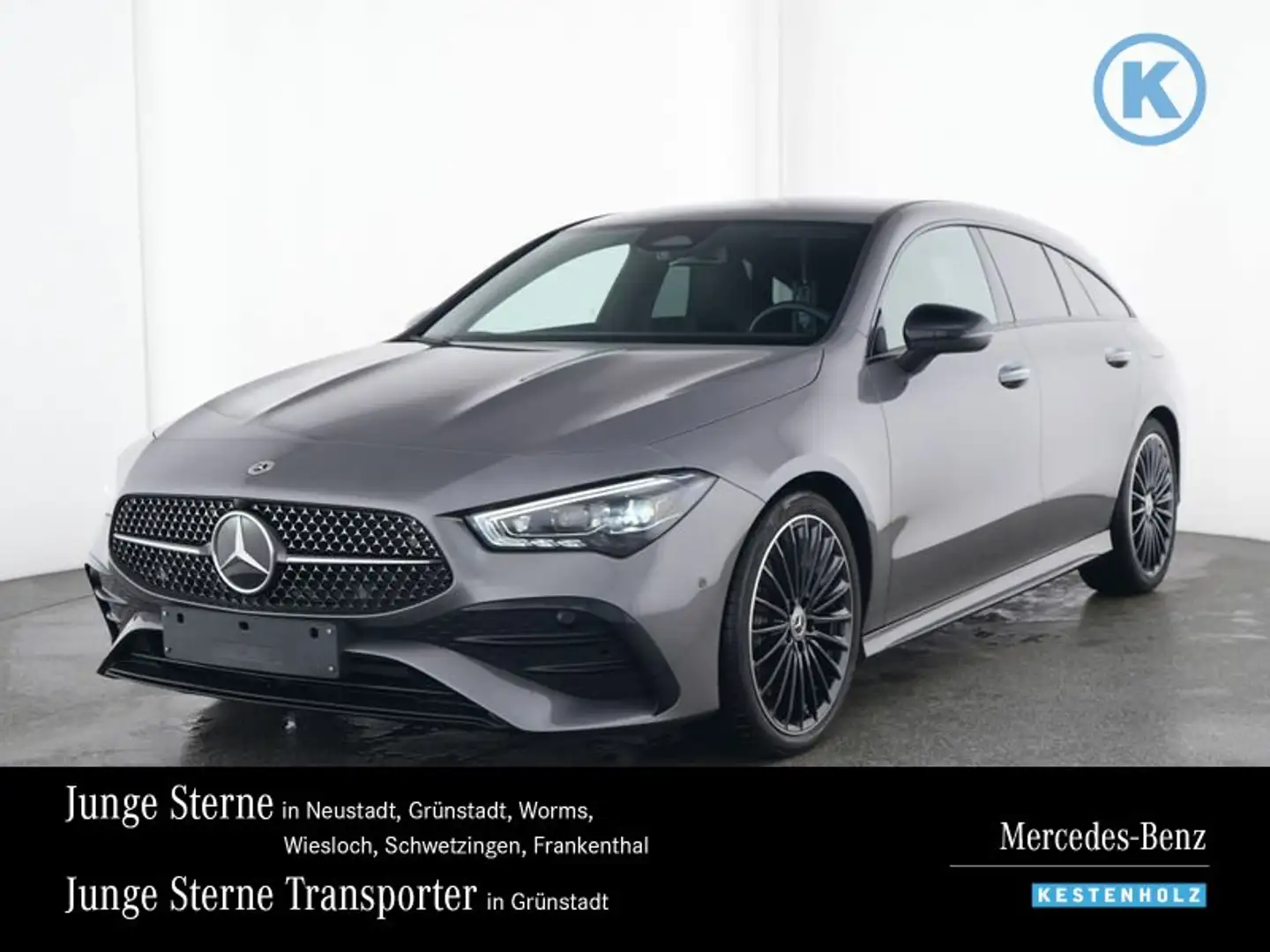 Mercedes-Benz CLA 250 CLA 250 4M SB AMG+NIGHT+AHK+KAM+BURME+KEYL+MLED Grau - 1