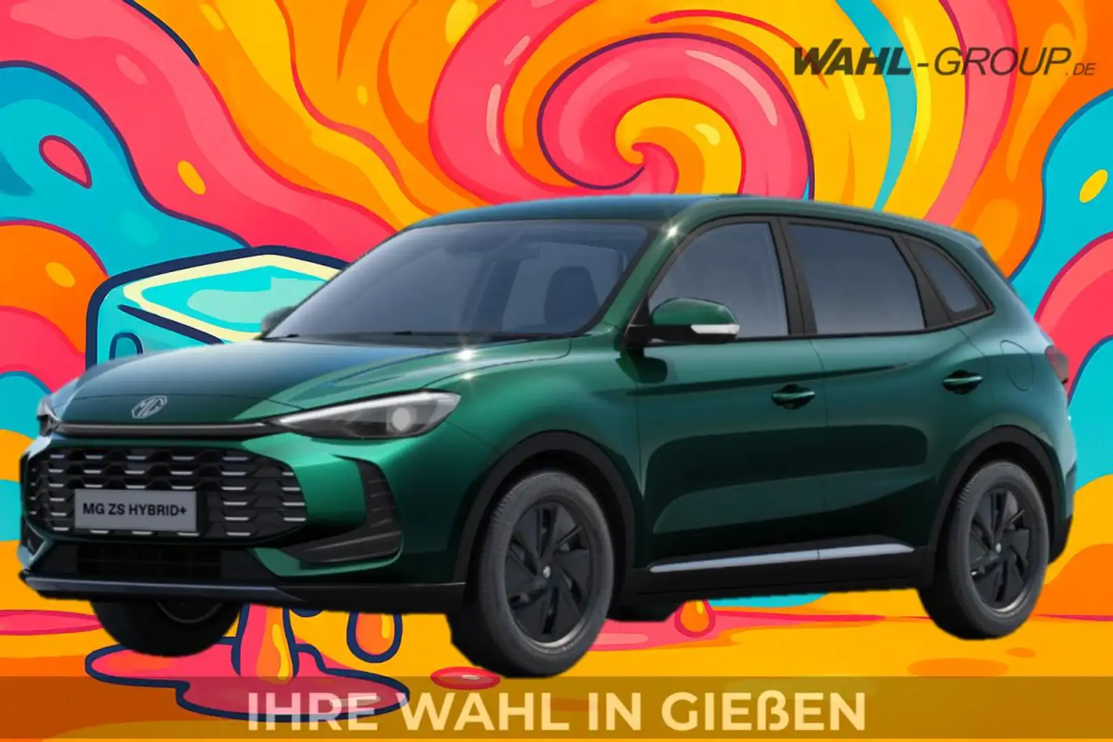MG ZS Hybrid+ Standard 🔥 SOMMER-SPECIAL 🔥🍧 Diese Leas Grün - 1