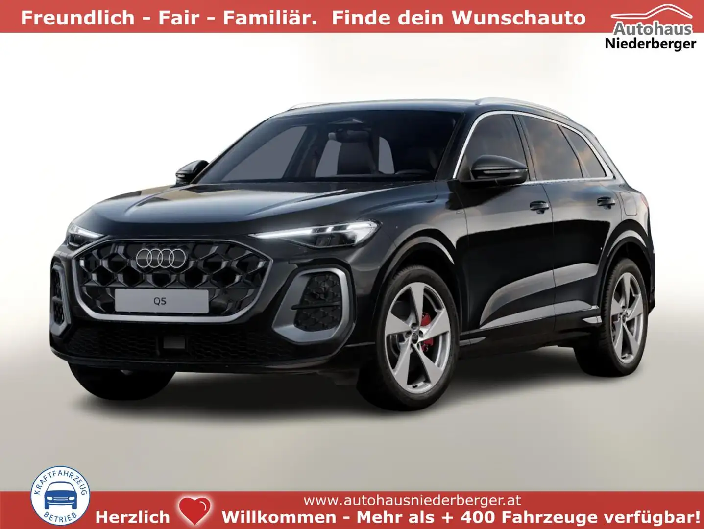 Audi Q5 S line e-hybrid 2xS Tech PrivG 20Z Leder ACC 22... Schwarz - 1