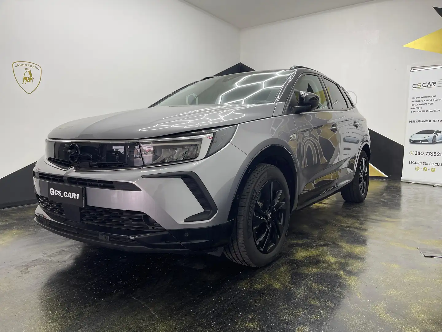 Opel Grandland 1.6 phev GS fwd 225cv - FINO 3.500€ INCENTIVO Grigio - 1