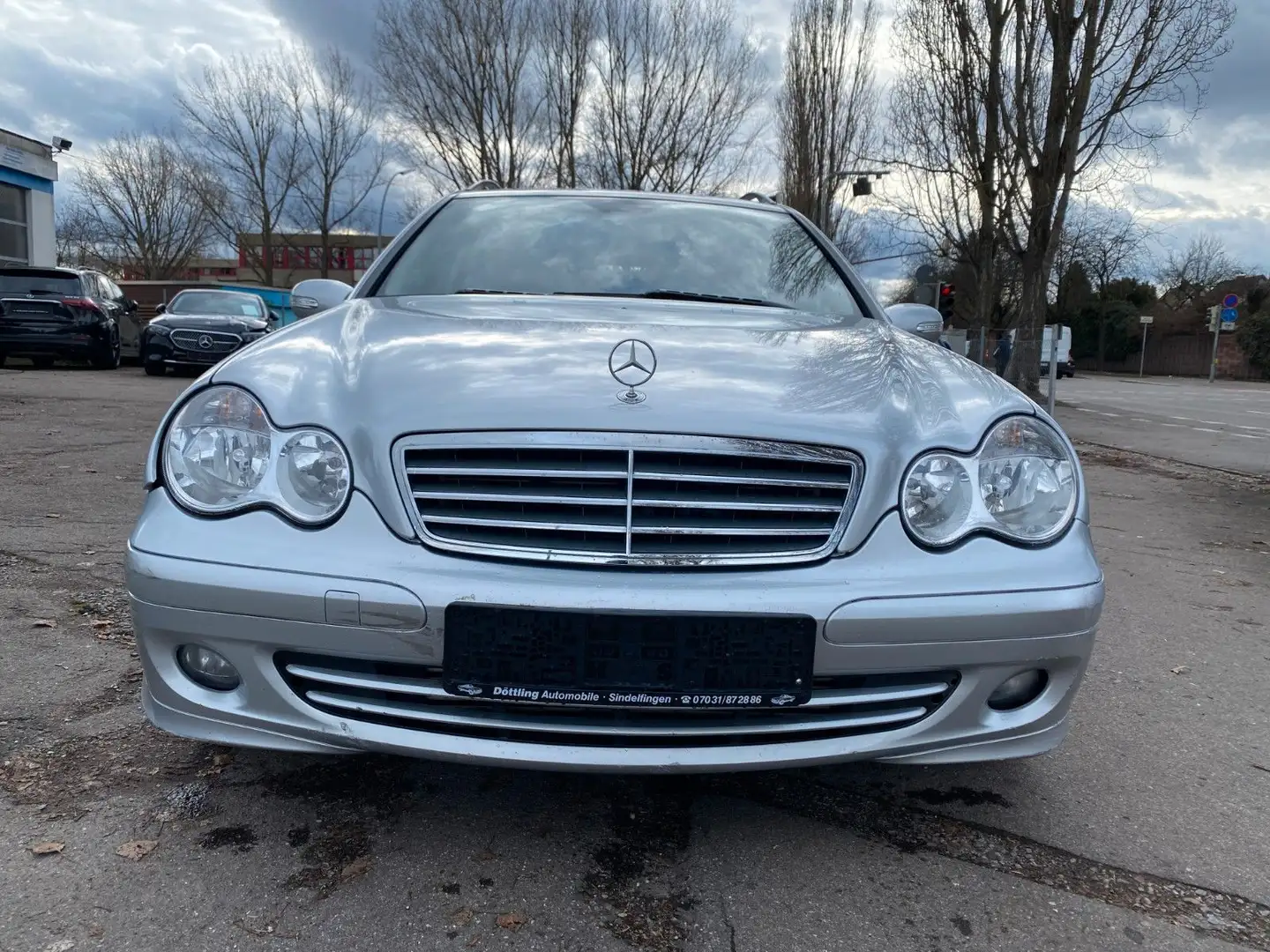 Mercedes-Benz C 200 T K *Classic/Klima/TÜV/Automatik/Tempomat* Silber - 1