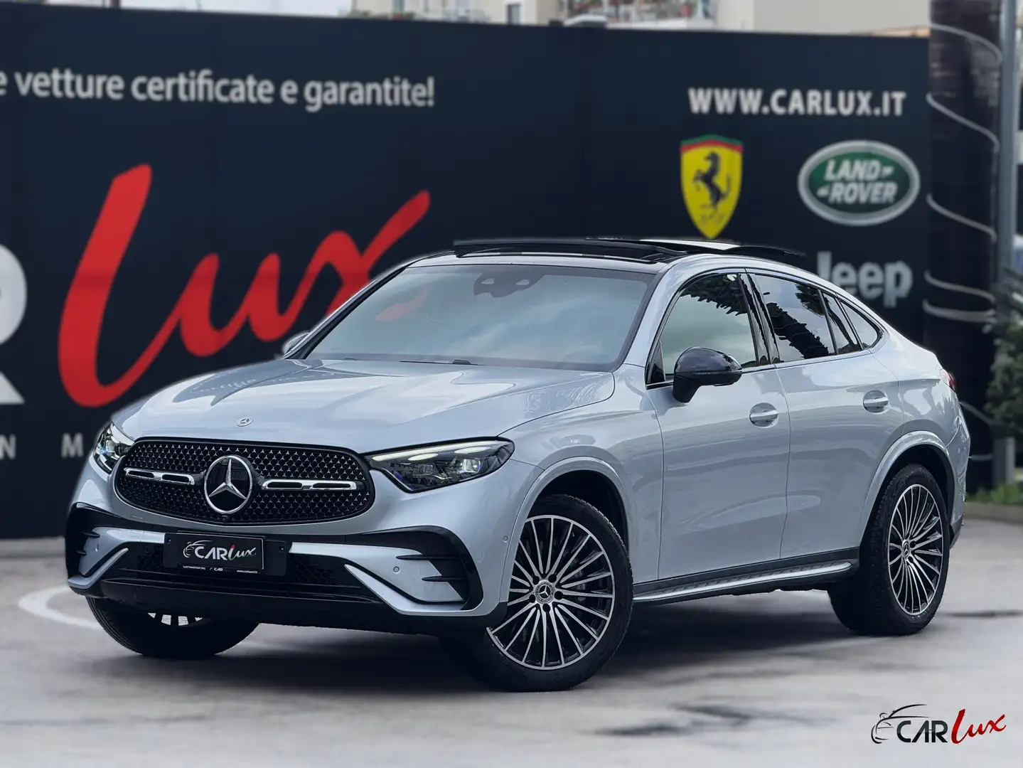 Mercedes-Benz GLC 220 d Coupe AMG Line Premium Plus 4M 197CV TETTO Argento - 1