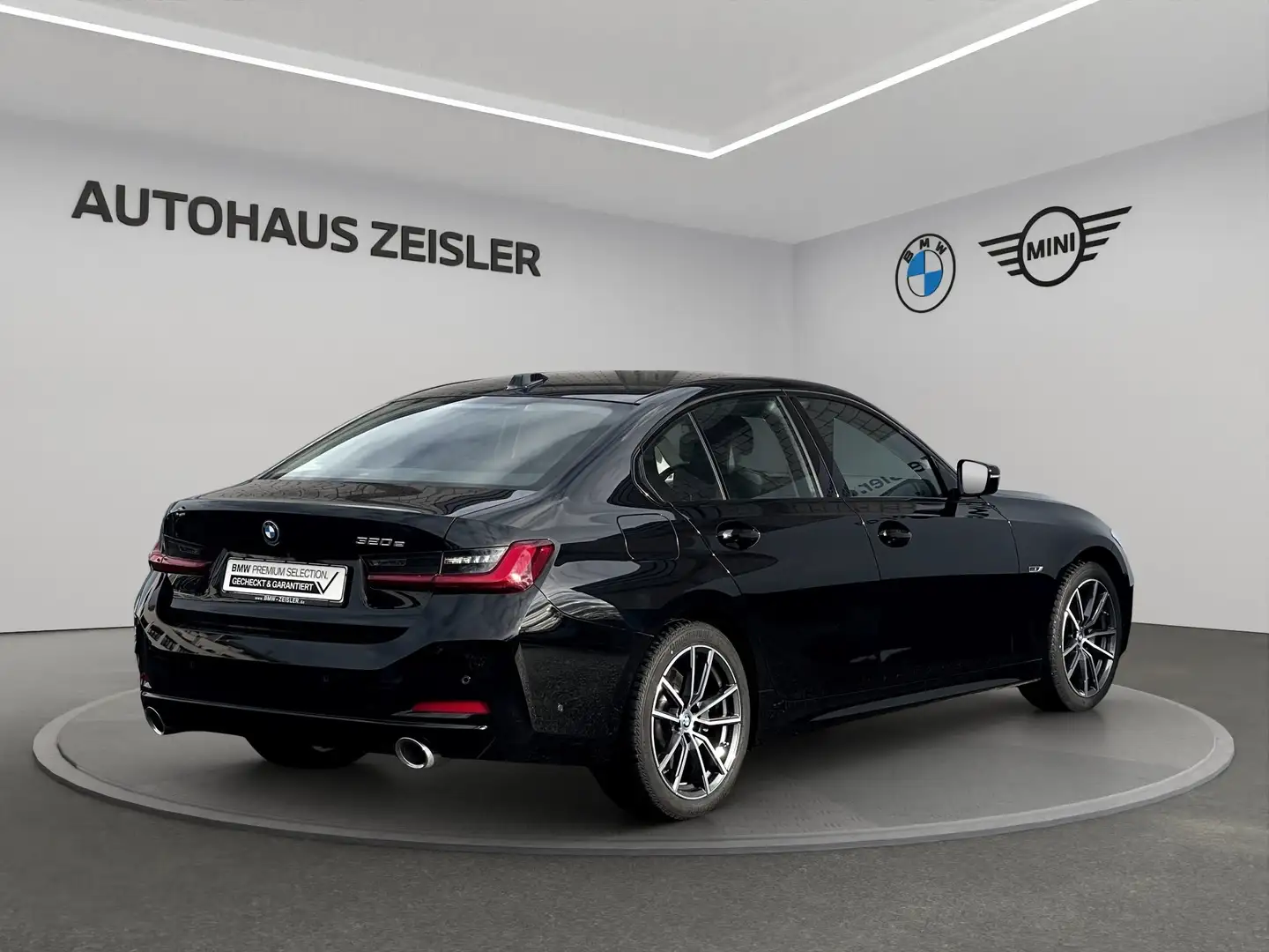 BMW 320 e Limousine AHK Sportsitze Lenkradheizung Schwarz - 2