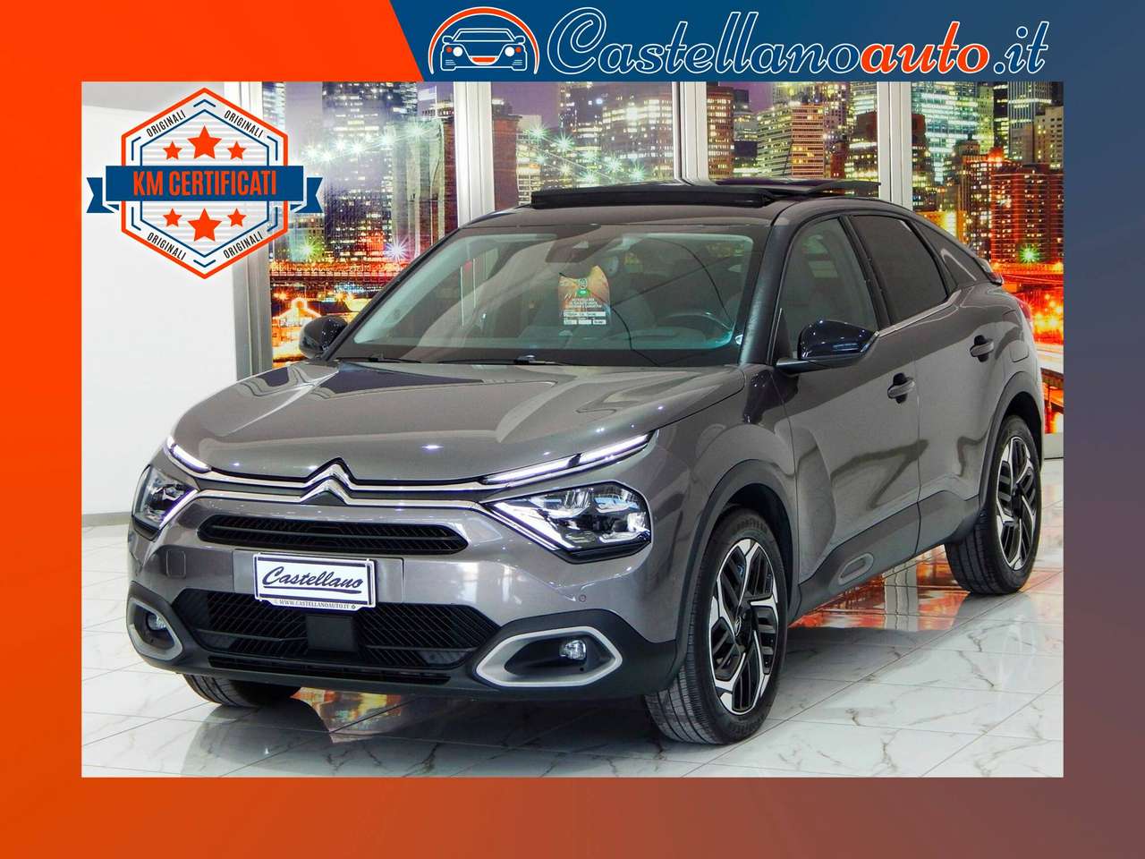 Citroen C4 1.5 bluehdi Shine EAT8 S&S TETTO-NAVI-PELLE-LED
