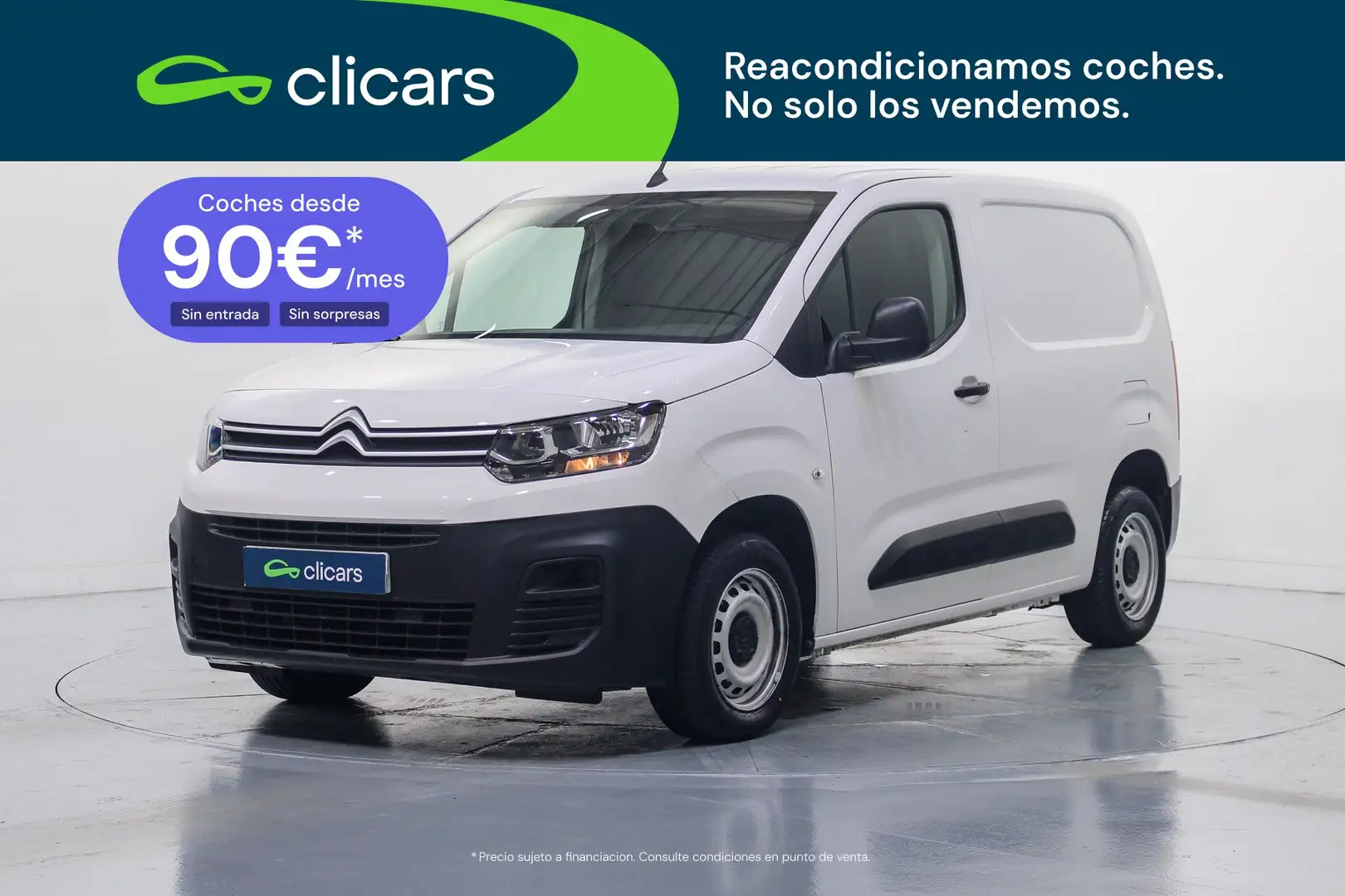 Citroen Berlingo Van BlueHDi S&S Talla M Control 100 Blanco - 1