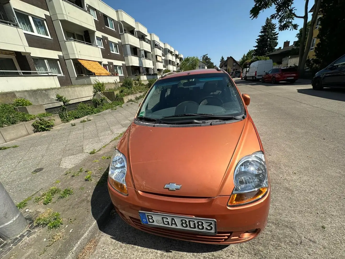 Chevrolet Matiz S. Automatik getriebe Braun - 1