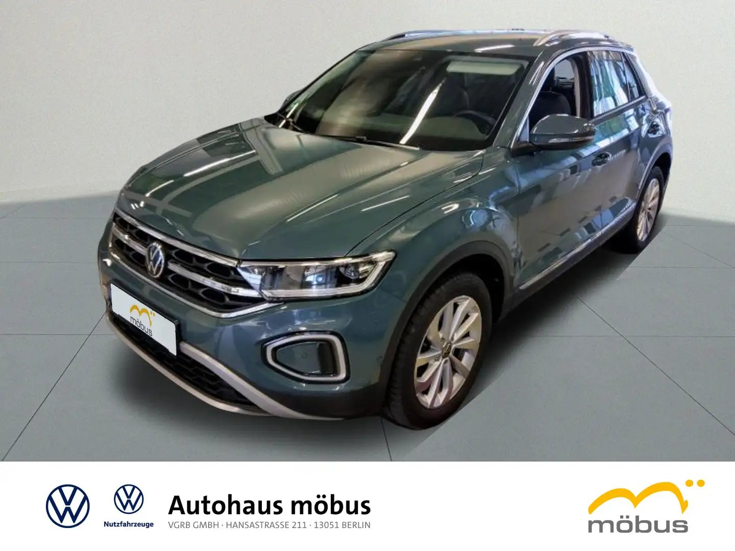 Volkswagen T-Roc 2.0 TDI Style 4Motion*APP*ACC*SIDE*MASSAGE Blau - 2