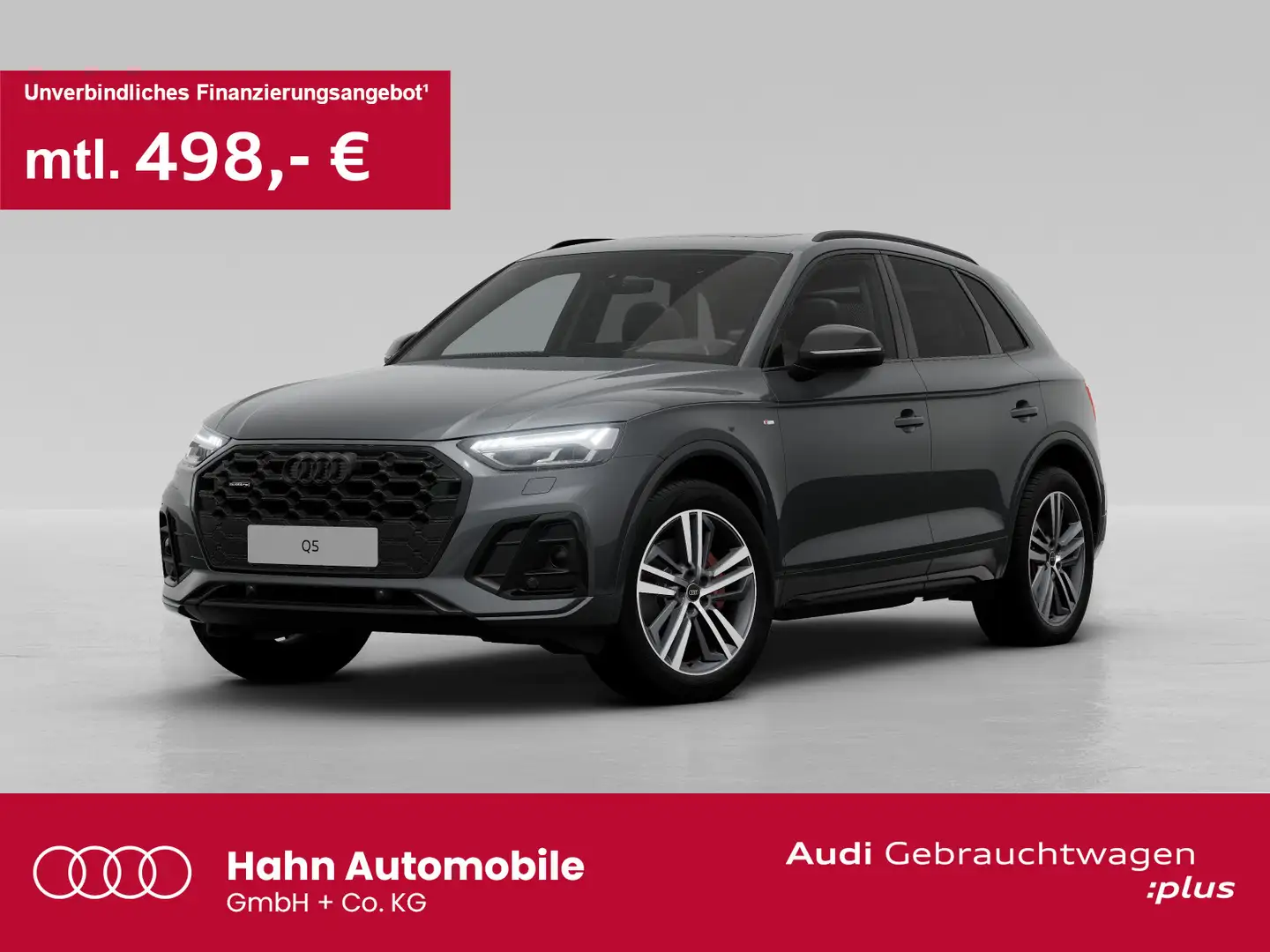 Audi Q5 50TDI quatt Tiptrc S-line Matrix Pano B&O AHK Schwarz - 1