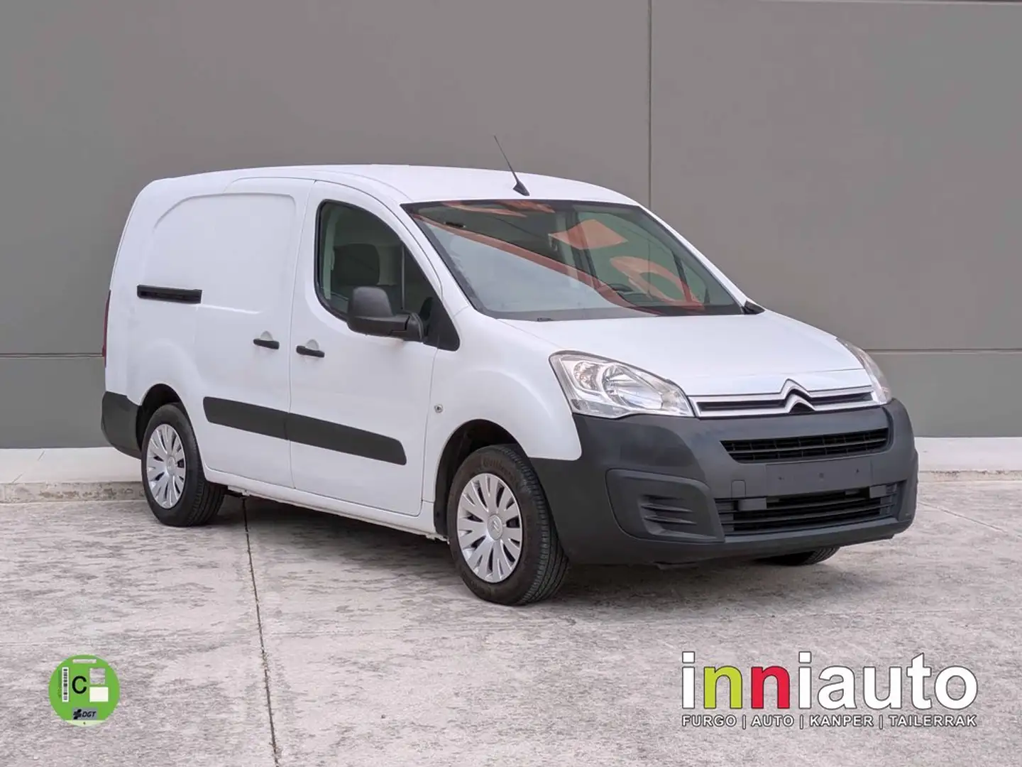 Citroen Berlingo Furgón 1.6BlueHDi 100 Largo Blanco - 1