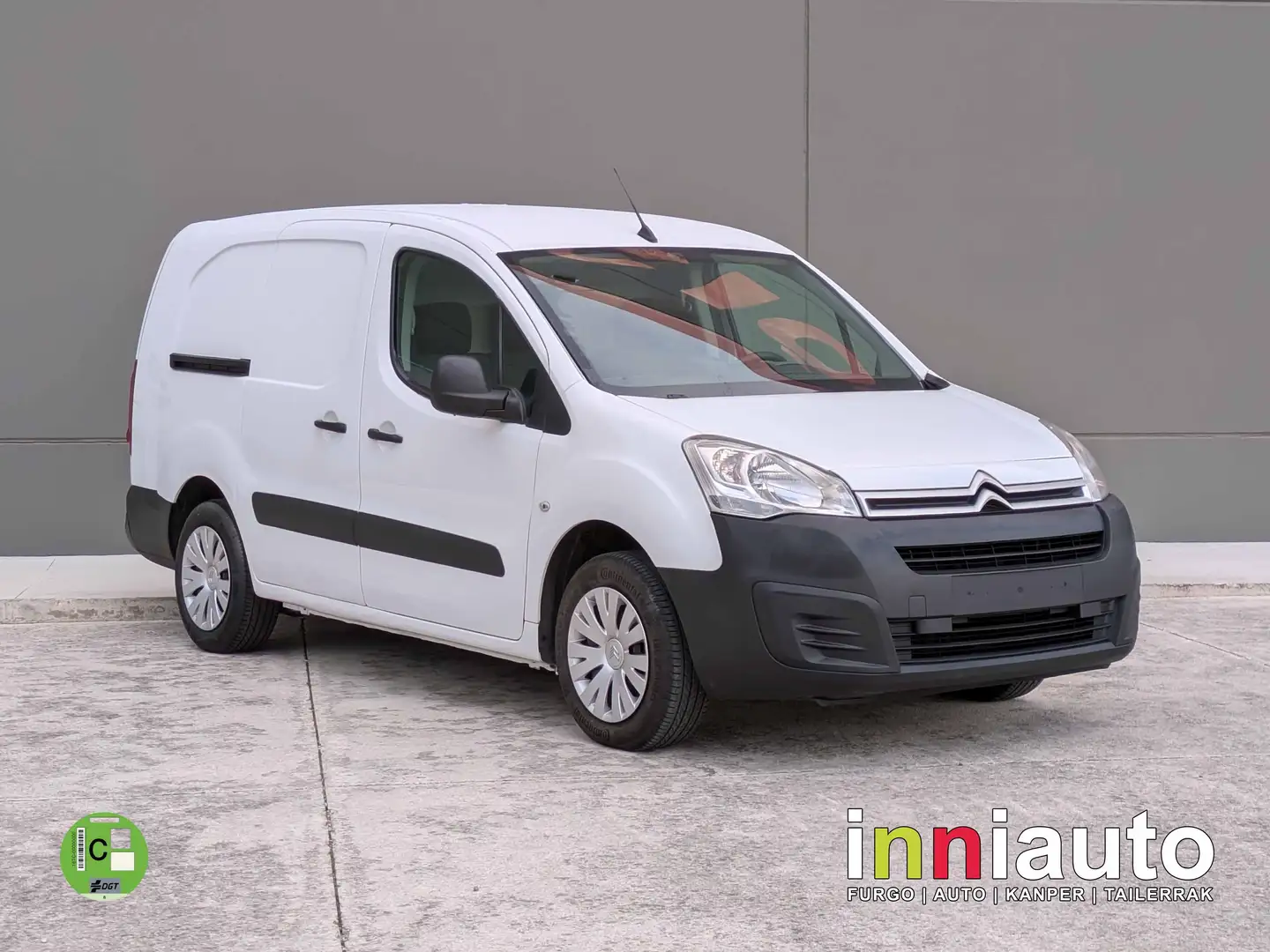 Citroen Berlingo Furgón 1.6BlueHDi 100 Largo Blanco - 1
