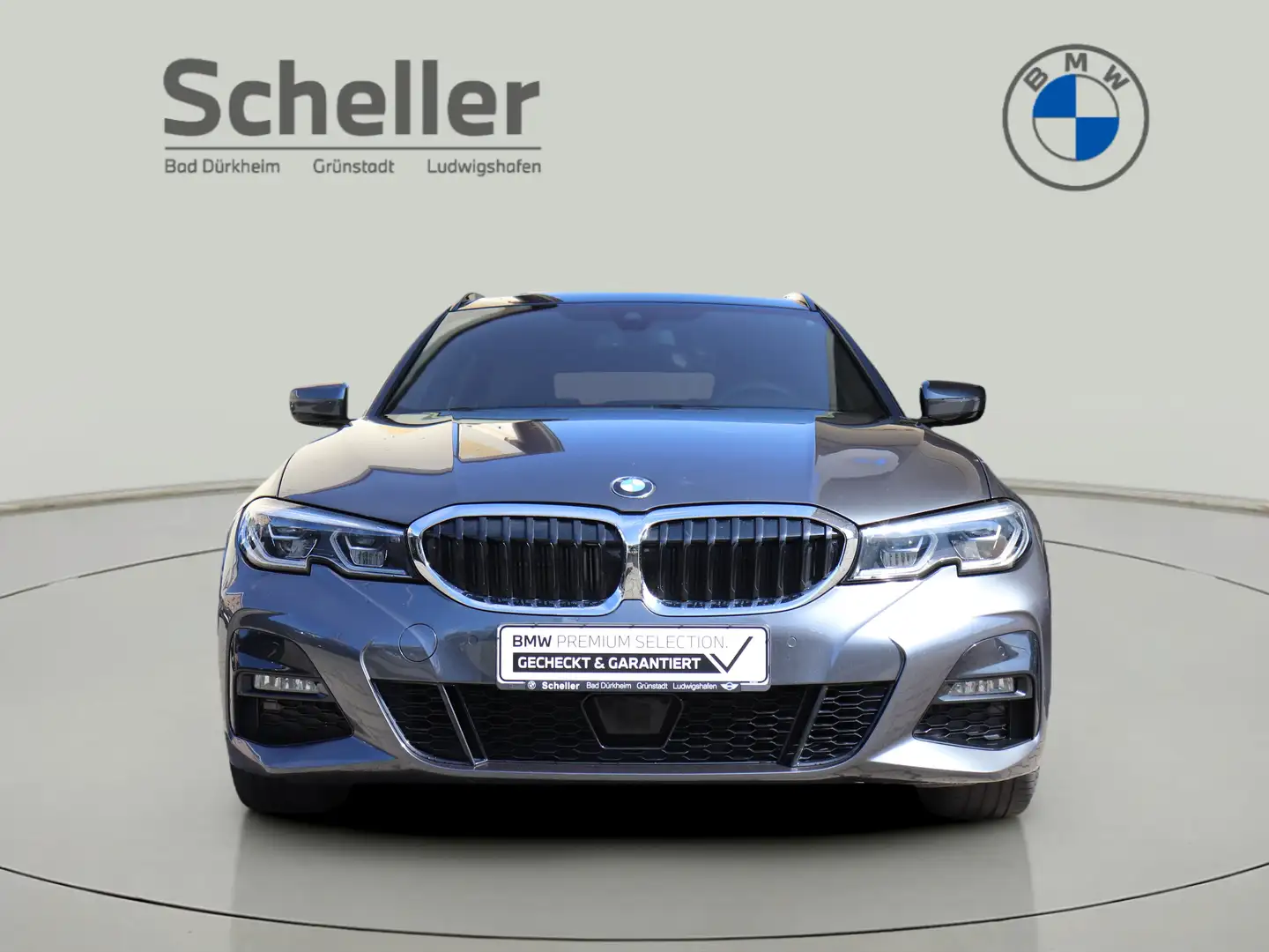 BMW 320 i Touring M Sport Head-Up HiFi DAB WLAN RFK Gris - 2