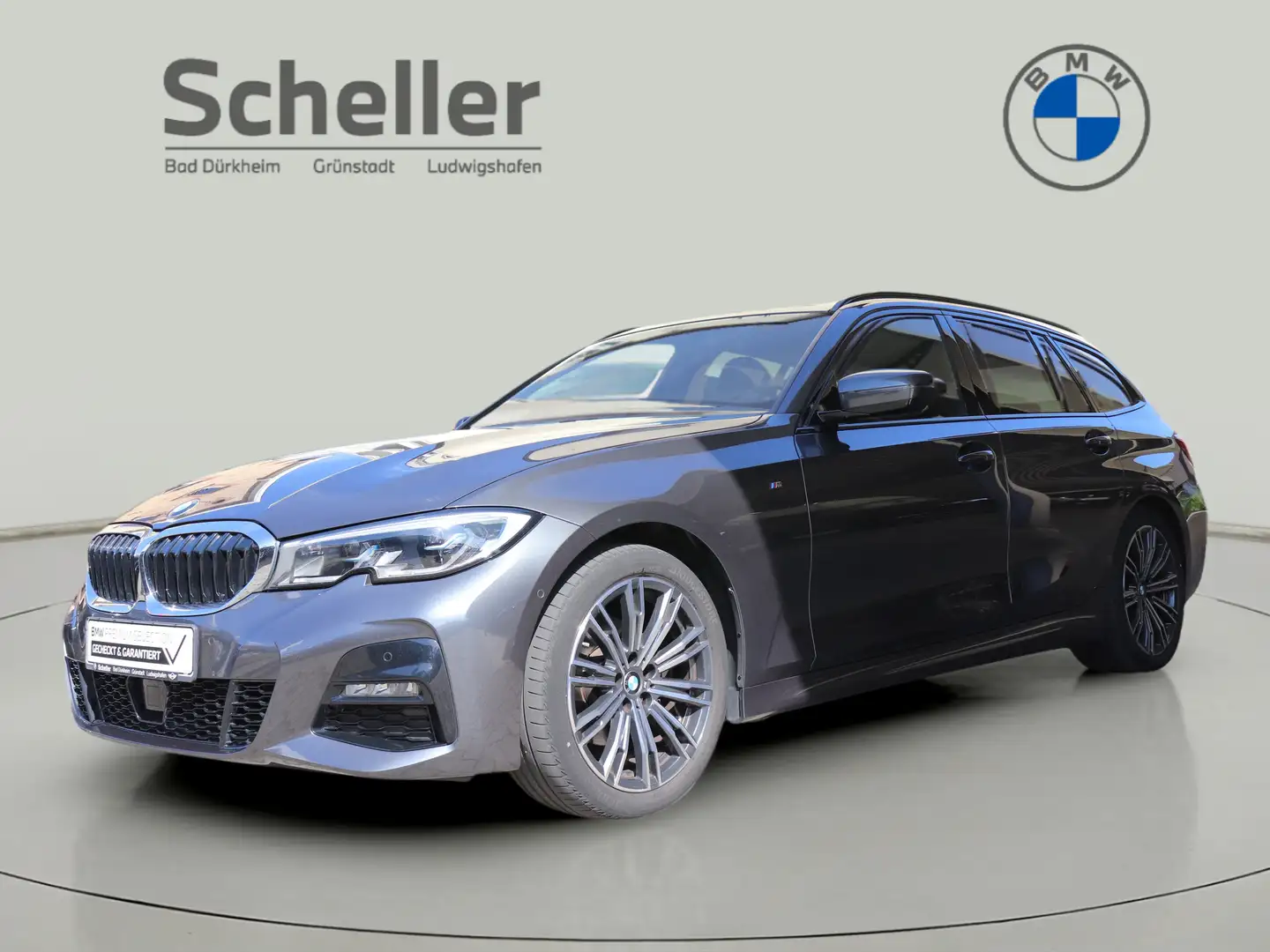 BMW 320 i Touring M Sport Head-Up HiFi DAB WLAN RFK Gris - 1
