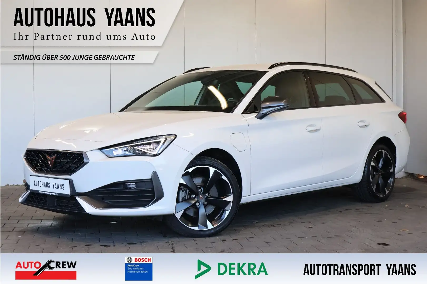 CUPRA Leon ST 1.4 e-Hybrid AID+ACC+KEY+LED+18" Blanc - 1