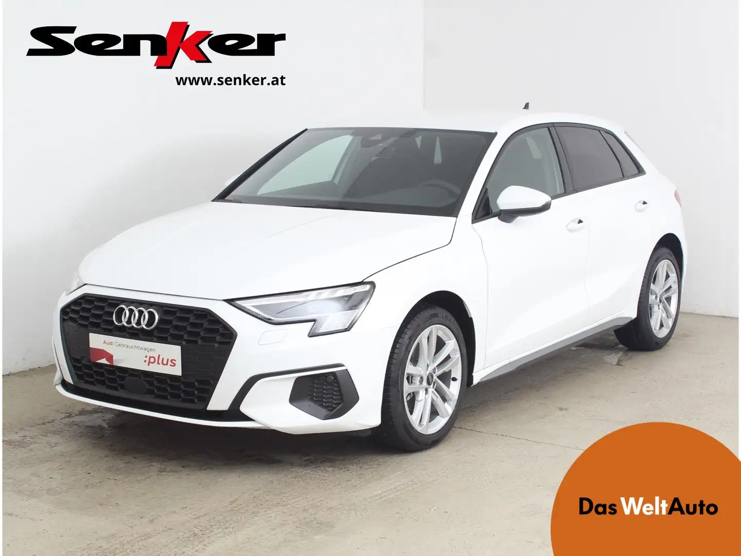Audi A3 30 TFSI intense Blanc - 1