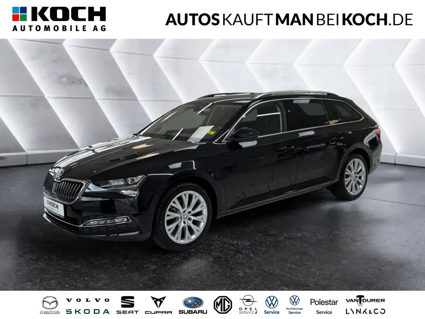 Skoda Superb Combi 1,5 TSI Style DSG LED Navi ACC AHK Schwarz - 1