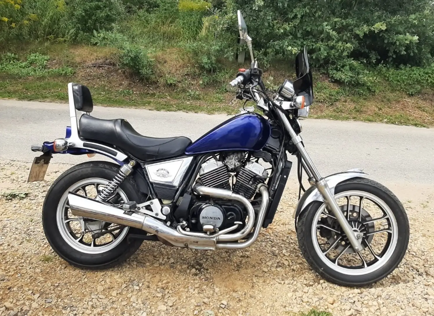 Honda VT 500 honda vt 500c shadow custom Albastru - 1